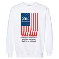 2nd Amendment Script Garment-Dyed Sweatshirt