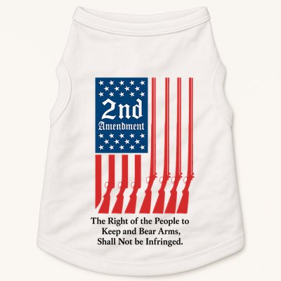2nd Amendment Script Doggie Tank