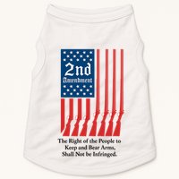 2nd Amendment Script Doggie Tank