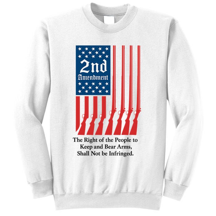 2nd Amendment Script Sweatshirt