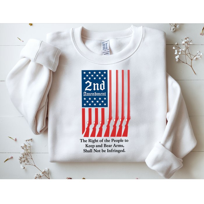 2nd Amendment Script Sweatshirt