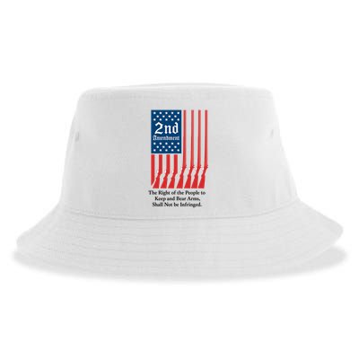 2nd Amendment Script Sustainable Bucket Hat