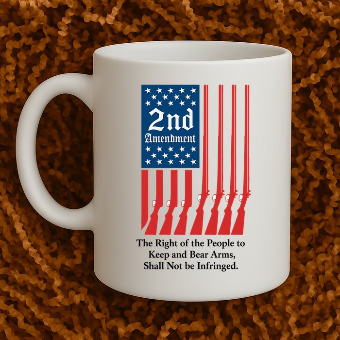 2nd Amendment Script Mug