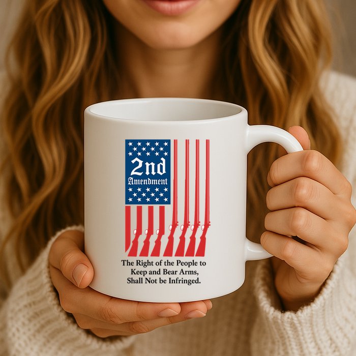 2nd Amendment Script Mug