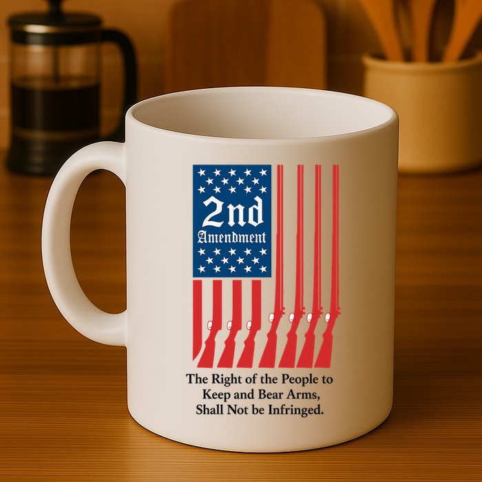 2nd Amendment Script Mug