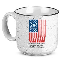 2nd Amendment Script 15oz Campfire Ceramic Mug