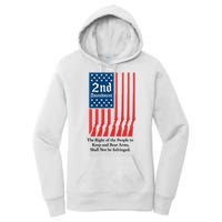 2nd Amendment Script Women's Pullover Hoodie