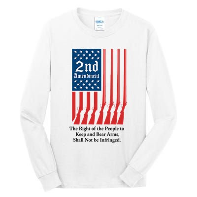 2nd Amendment Script Tall Long Sleeve T-Shirt