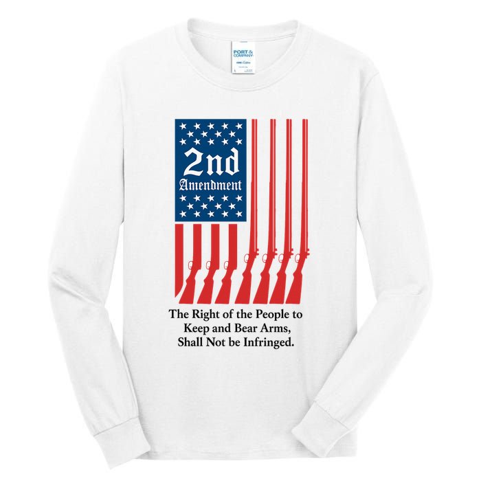 2nd Amendment Script Tall Long Sleeve T-Shirt