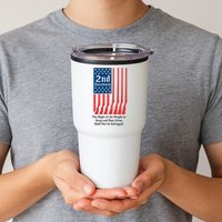 2nd Amendment Script Tumbler