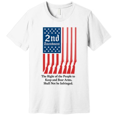 2nd Amendment Script Premium T-Shirt