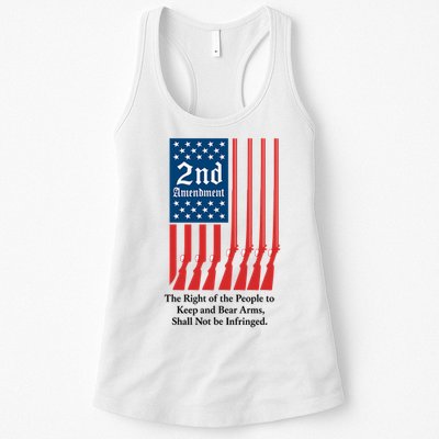 2nd Amendment Script Womens Tank Top