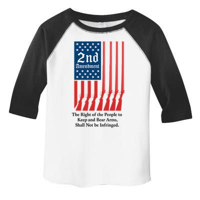 2nd Amendment Script Toddler Fine Jersey T-Shirt