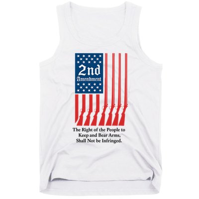 2nd Amendment Script Tank Top