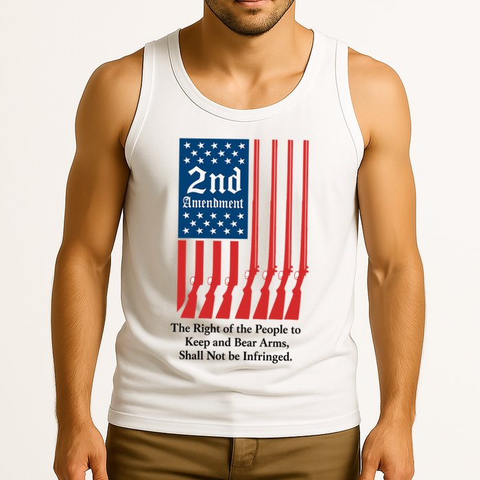 2nd Amendment Script Tank Top