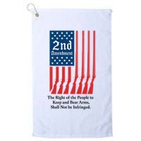 2nd Amendment Script Golf Towel