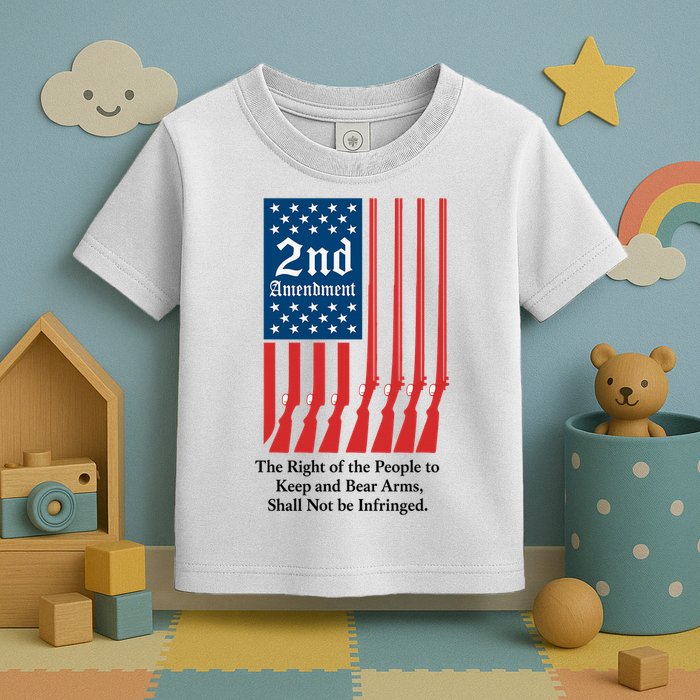 2nd Amendment Script Toddler T-Shirt