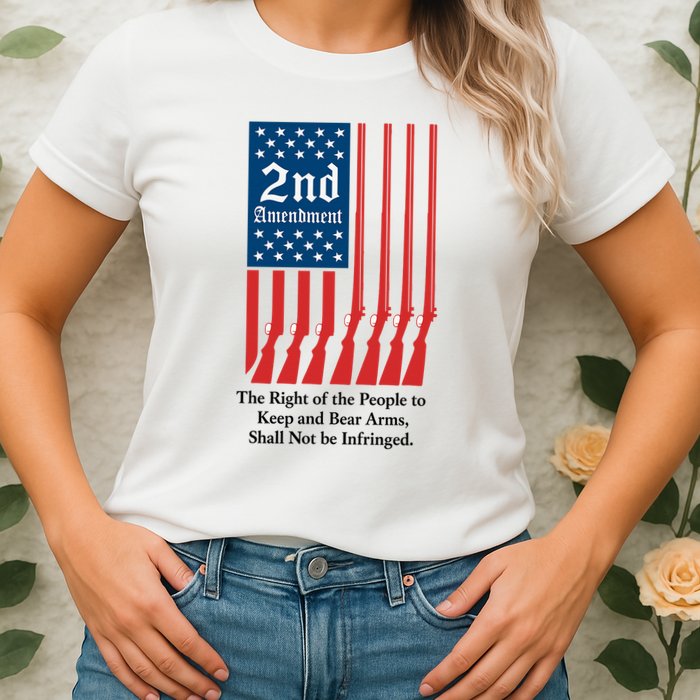 2nd Amendment Script Womens T-Shirt