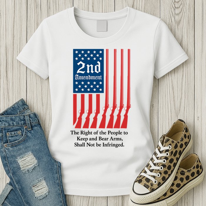2nd Amendment Script Womens T-Shirt
