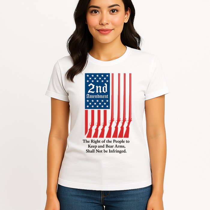 2nd Amendment Script Womens T-Shirt