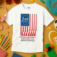 2nd Amendment Script Kids T-Shirt