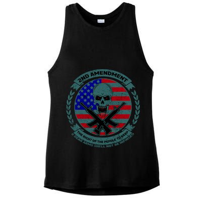 2nd Amendment The Right For The People To Keep Ladies PosiCharge Tri-Blend Wicking Tank