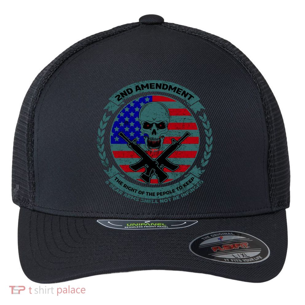 2nd Amendment The Right For The People To Keep Flexfit Unipanel Trucker Cap