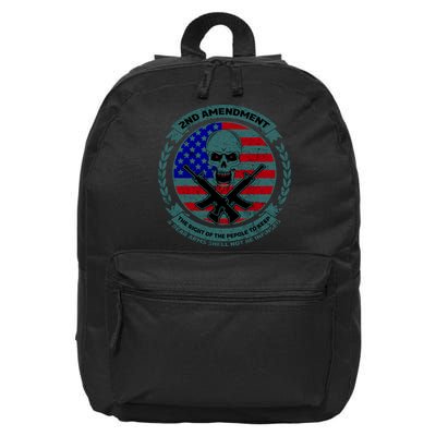 2nd Amendment The Right For The People To Keep 16 in Basic Backpack