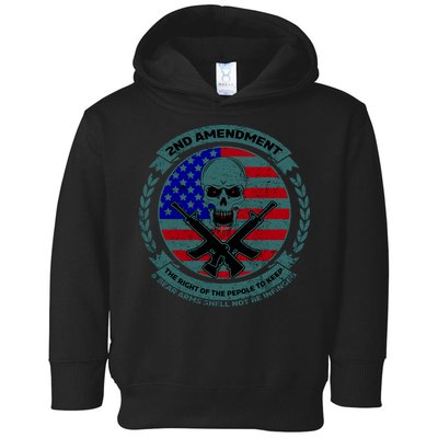 2nd Amendment The Right For The People To Keep Toddler Hoodie