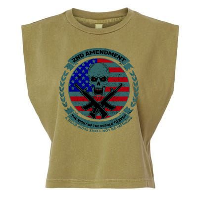 2nd Amendment The Right For The People To Keep Garment-Dyed Women's Muscle Tee