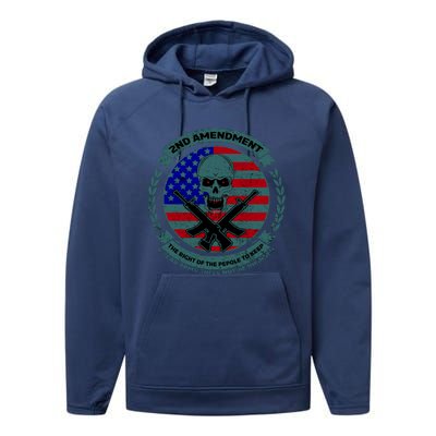 2nd Amendment The Right For The People To Keep Performance Fleece Hoodie