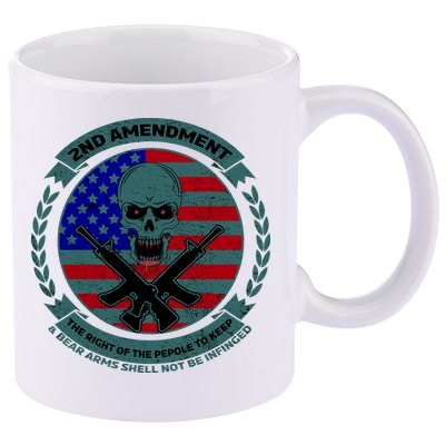 2nd Amendment The Right For The People To Keep 11oz C Handle Ceramic Mug