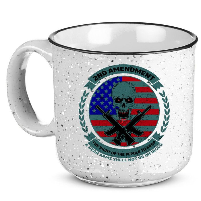 2nd Amendment The Right For The People To Keep 15oz Campfire Ceramic Mug