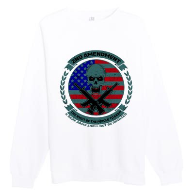 2nd Amendment The Right For The People To Keep Premium Crewneck Sweatshirt