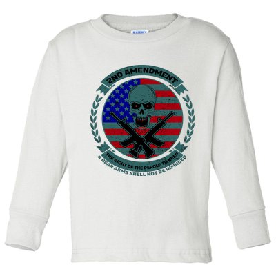 2nd Amendment The Right For The People To Keep Toddler Long Sleeve Shirt