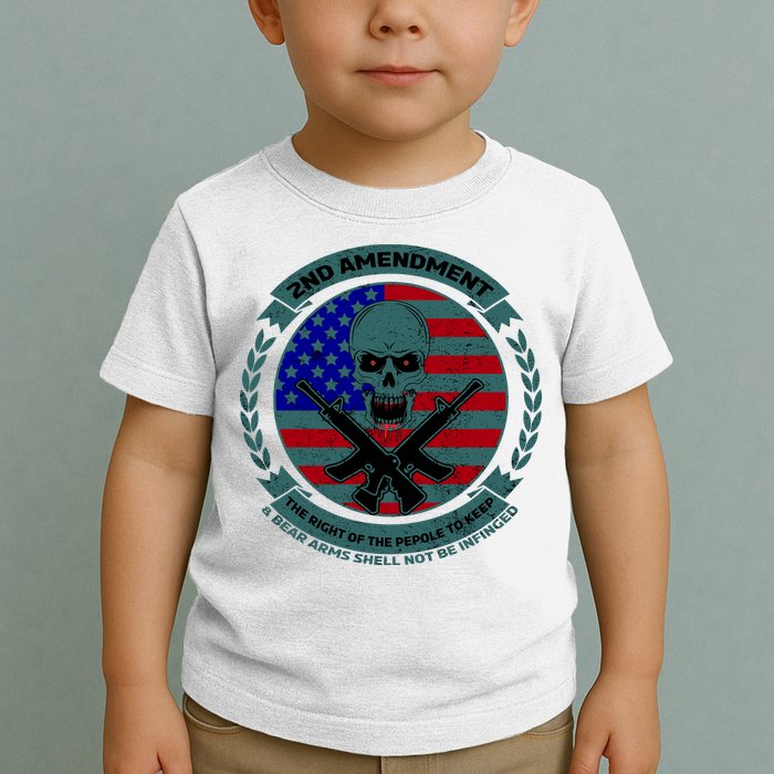 2nd Amendment The Right For The People To Keep Toddler T-Shirt