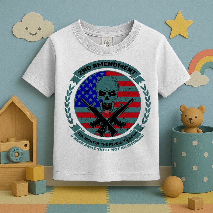 2nd Amendment The Right For The People To Keep Toddler T-Shirt