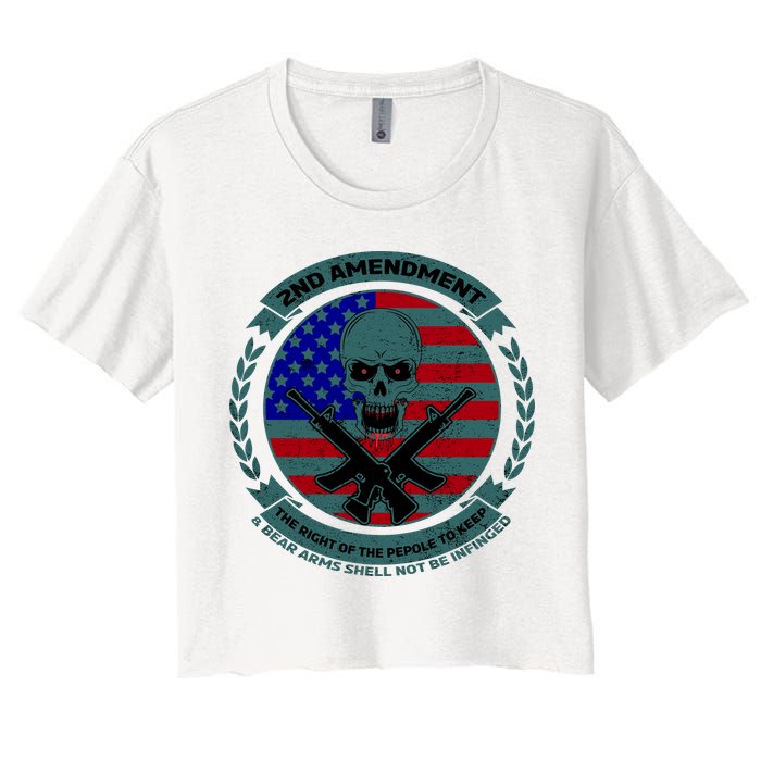 2nd Amendment The Right For The People To Keep Crop Top