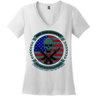 2nd Amendment The Right For The People To Keep Women's V-Neck T-Shirt
