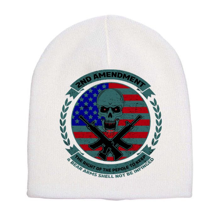 2nd Amendment The Right For The People To Keep Short Acrylic Beanie