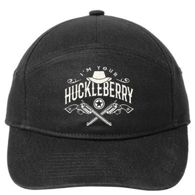 2nd Amendment Western Gunfighter CCW Huckleberry 7-Panel Snapback Hat