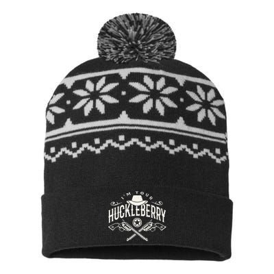 2nd Amendment Western Gunfighter CCW Huckleberry USA-Made Snowflake Beanie