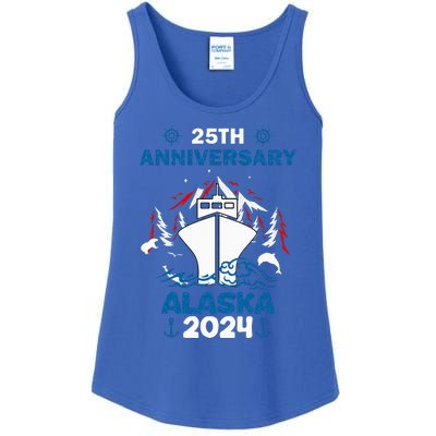 25th Anniversary Wedding Alaska Cruise 2024 Ladies Essential Tank