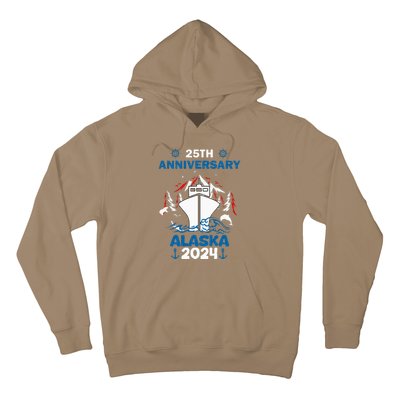 25th Anniversary Wedding Alaska Cruise 2024 Hoodie