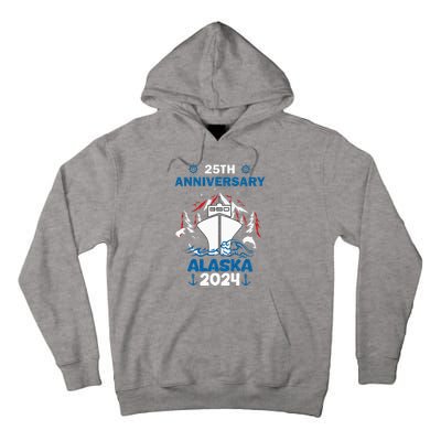 25th Anniversary Wedding Alaska Cruise 2024 Tall Hoodie