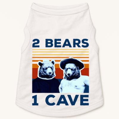 2 Bears 1 Cave Doggie Tank