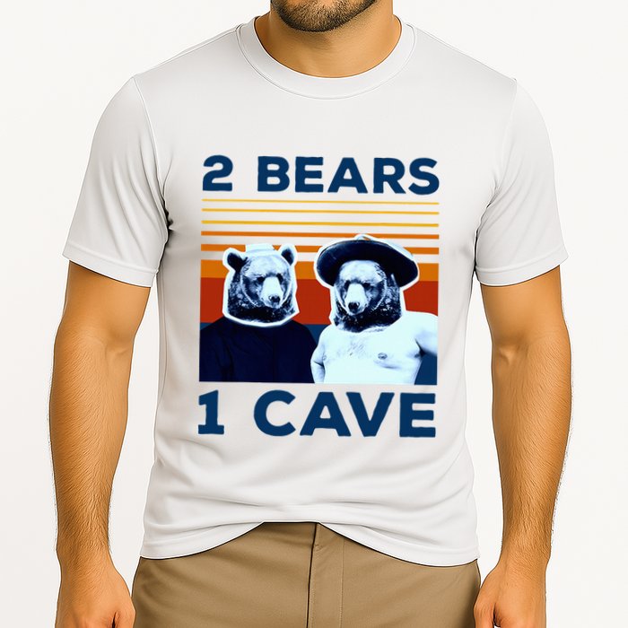 2 Bears 1 Cave Cooling Performance Crew T-Shirt
