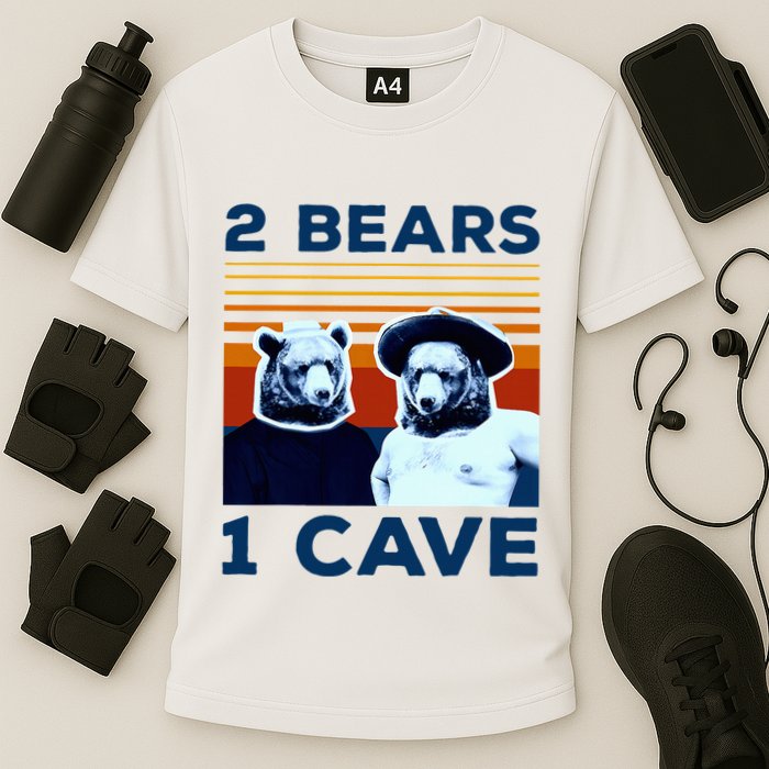 2 Bears 1 Cave Cooling Performance Crew T-Shirt
