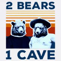 2 Bears 1 Cave Cooling Performance Crew T-Shirt
