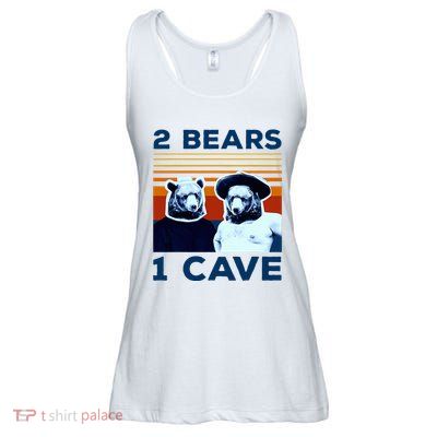 2 Bears 1 Cave Ladies Essential Flowy Tank